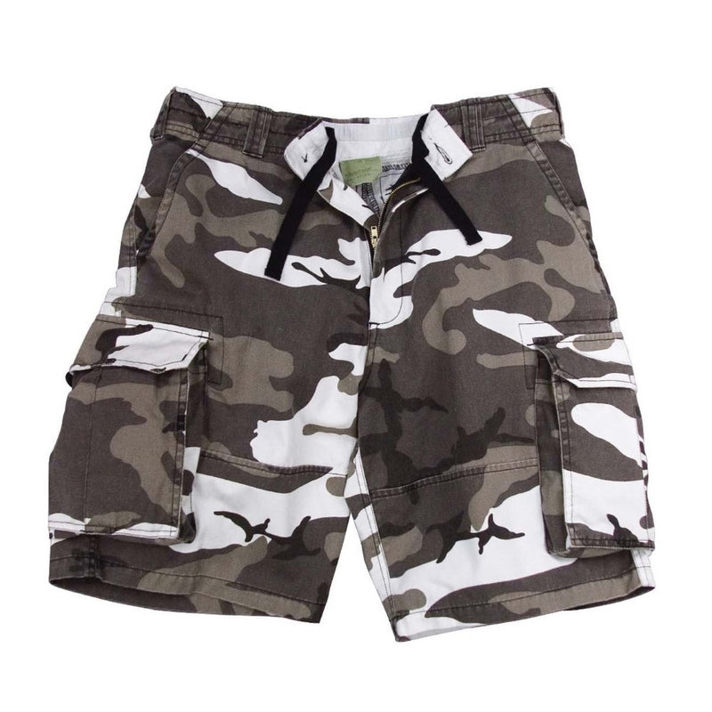 Rothco Mens Vintage Camo Paratrooper Cargo Shorts - 2XL