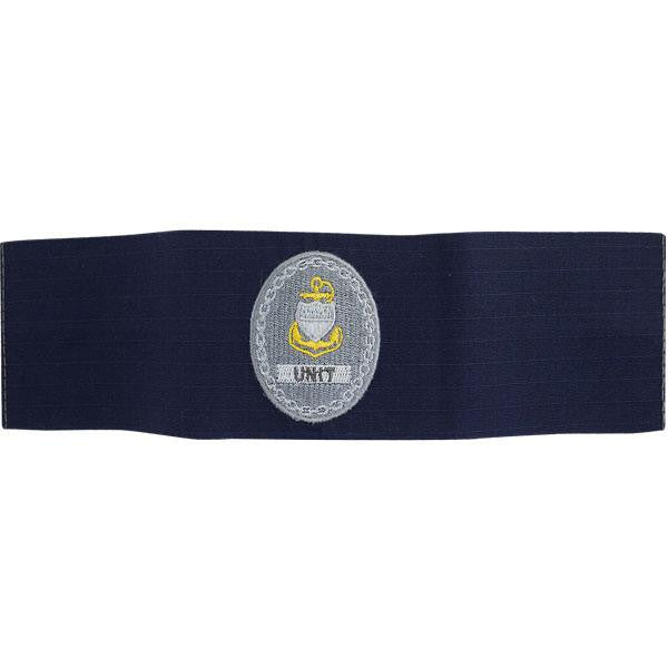 Vanguard CG BDG Silver/Blue Sew On SR EM Advisor E-7 Unit