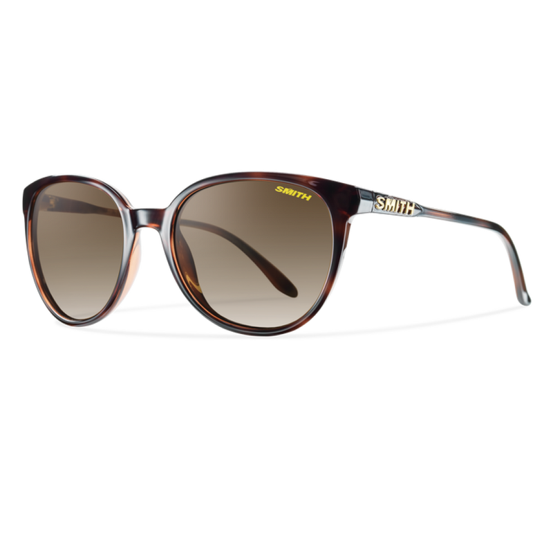 Smith Cheetah Tortoise Frame - ChromaPop Polarized Brown Gradient Lens - Polarized Sunglasses