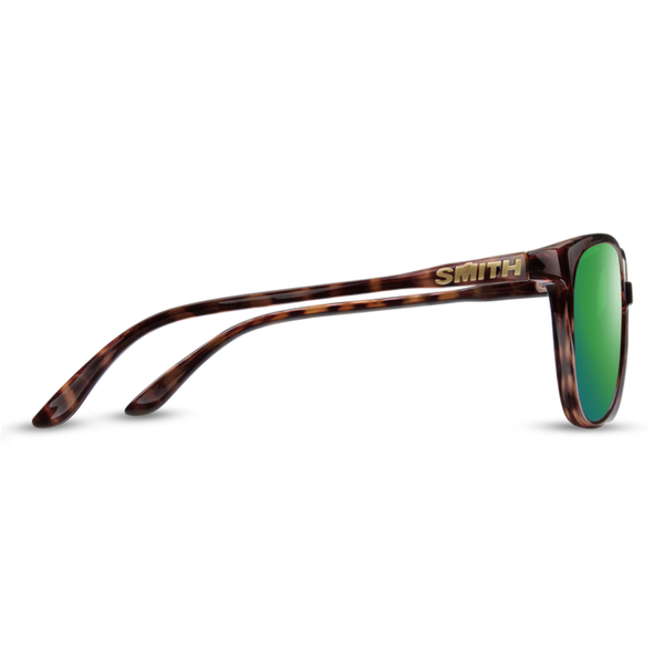 Smith Cheetah Tortoise Frame - ChromaPop Polarized Green Mirror Lens - Polarized Sunglasses