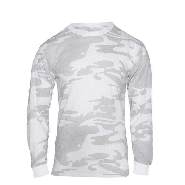 Rothco Mens Long Sleeve Colored Camo T-Shirt - Size S - XL