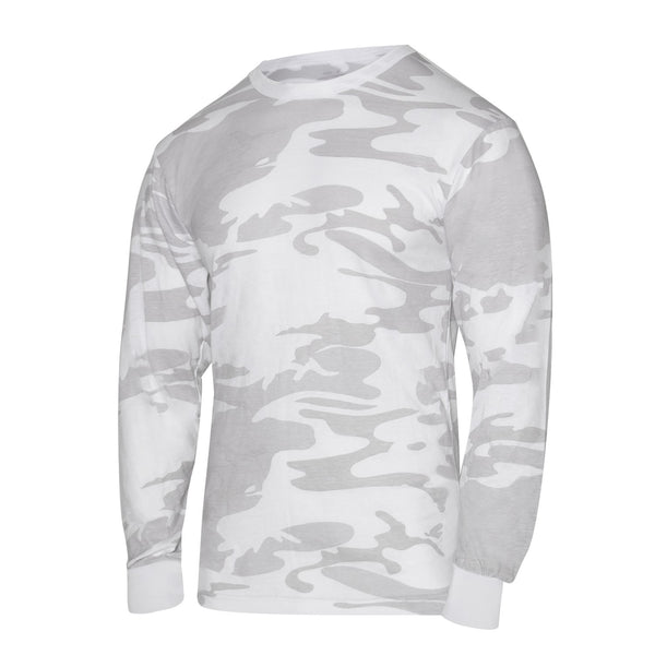 Rothco Mens Long Sleeve Colored Camo T-Shirt - Size 3XL