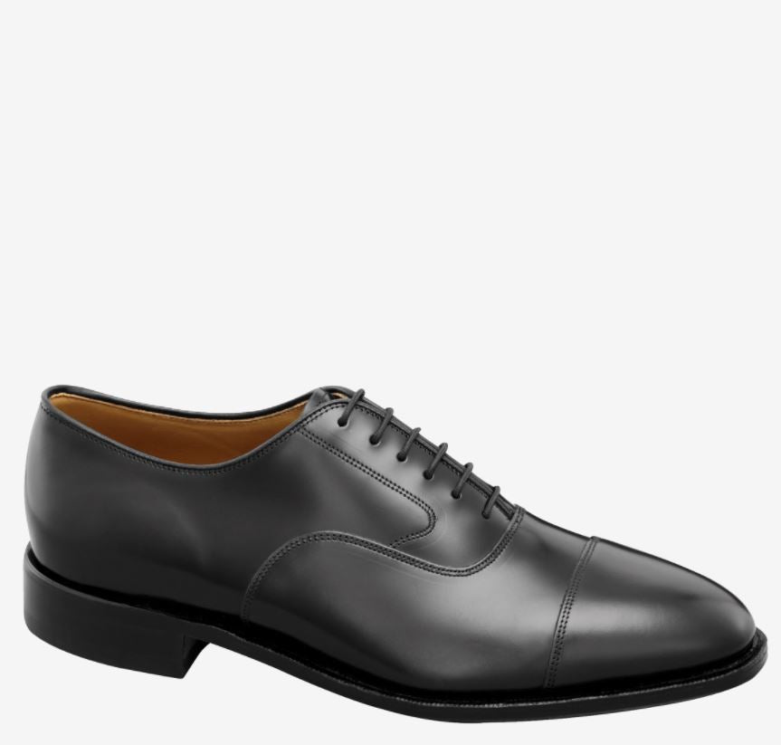 Johnston & Murphy Mens Melton Cap Toe Shoe