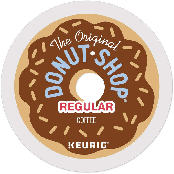 Keurig The Original Donut Shop Regular Medium Roast Coffee K-Cups Pods - 24 Count