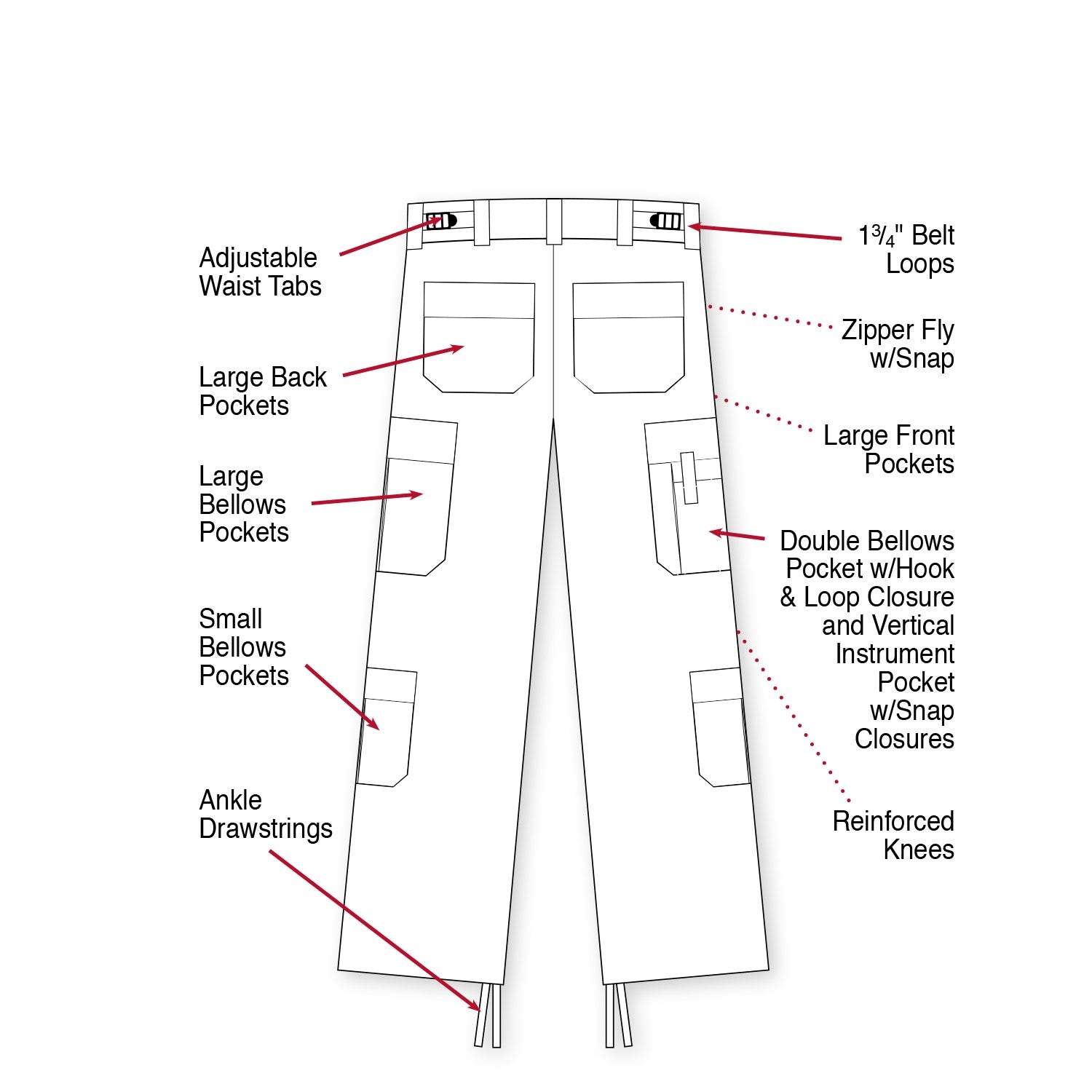 Rothco Mens EMT Pants - Size 2XL