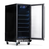 NewAir 15” Built-in 90 Can Outdoor Beverage Fridge