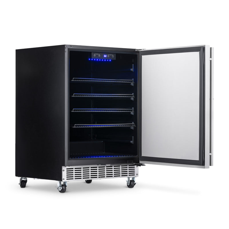 NewAir 24” Built-in 160 Can Outdoor Beverage Fridge