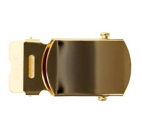 Vanguard Navy Belt Buckle: Gold