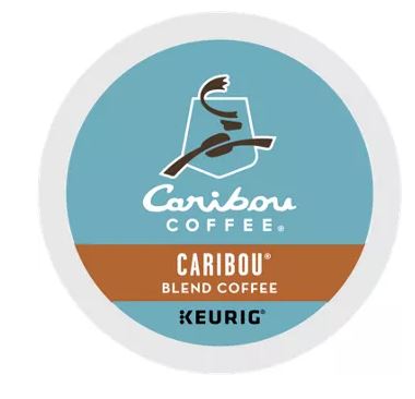 Keurig Caribou Coffee Blend Medium Roast Coffee K-Cup Pods - 24 Count