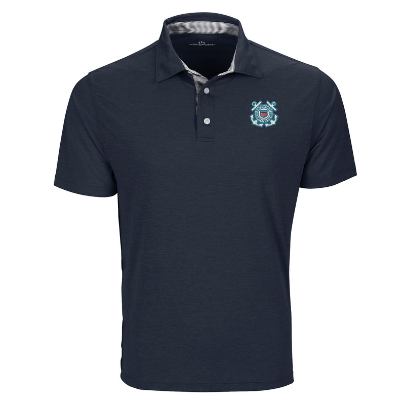 Coast Guard Mens Signature Premium Short Sleeve Polo Shirt ShopCGX