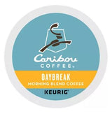 Keurig Caribou Coffee Daybreak Morning Blend Light Roast Coffee K-Cup Pods - 24 Count