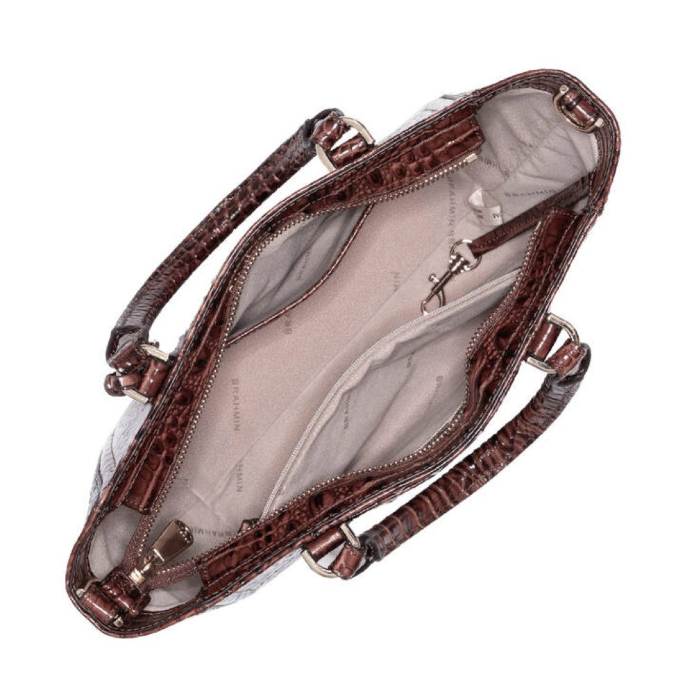 BRAHMIN Small Ashlee Satchel Handbag
