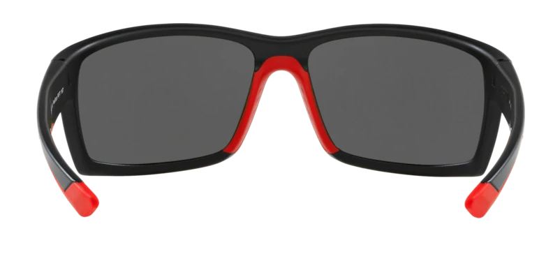 Costa Del Mar Reefton Race Black Frame - Gray Silver Mirror 580 Glass Lens - Polarized Sunglasses