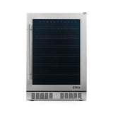NewAir 224 Can Premium Built-in Beverage Fridge with Color Changing Lights