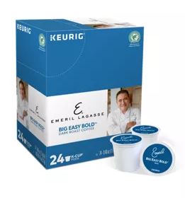 Keurig Emeril Big Easy Bold Coffee Dark Roast Coffee K-Cup Pods - 24 Count