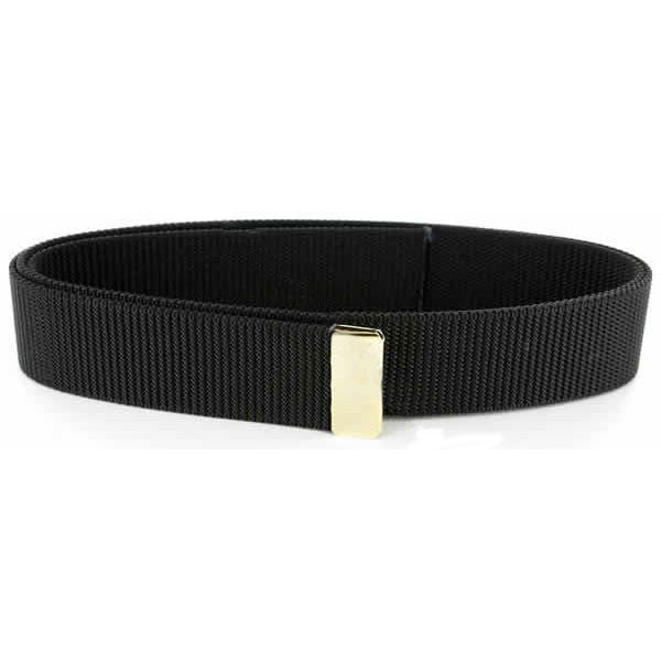 Vanguard Belt: Black Nylon With 24K Gold Tip (2511702)