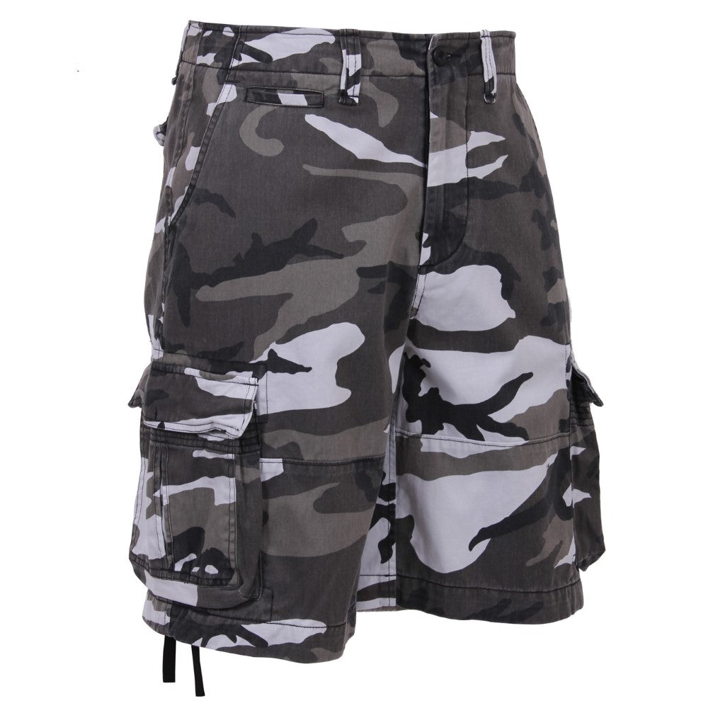 Rothco Mens Vintage Camo Infantry Utility Shorts