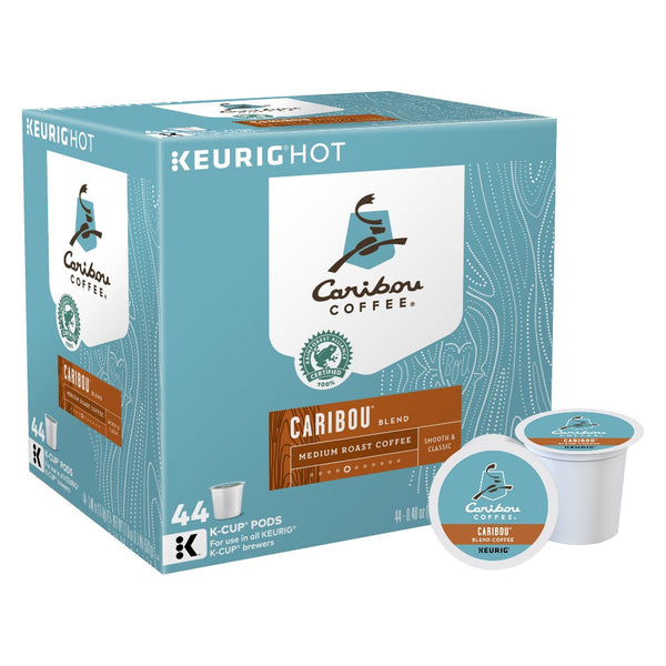 Keurig Caribou Coffee Caribou Blend Medium Roast Coffee K-Cup Pods - 44 Count