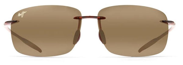 Maui Jim Breakwall Rimless Rootbeer Polarized Sunglasses