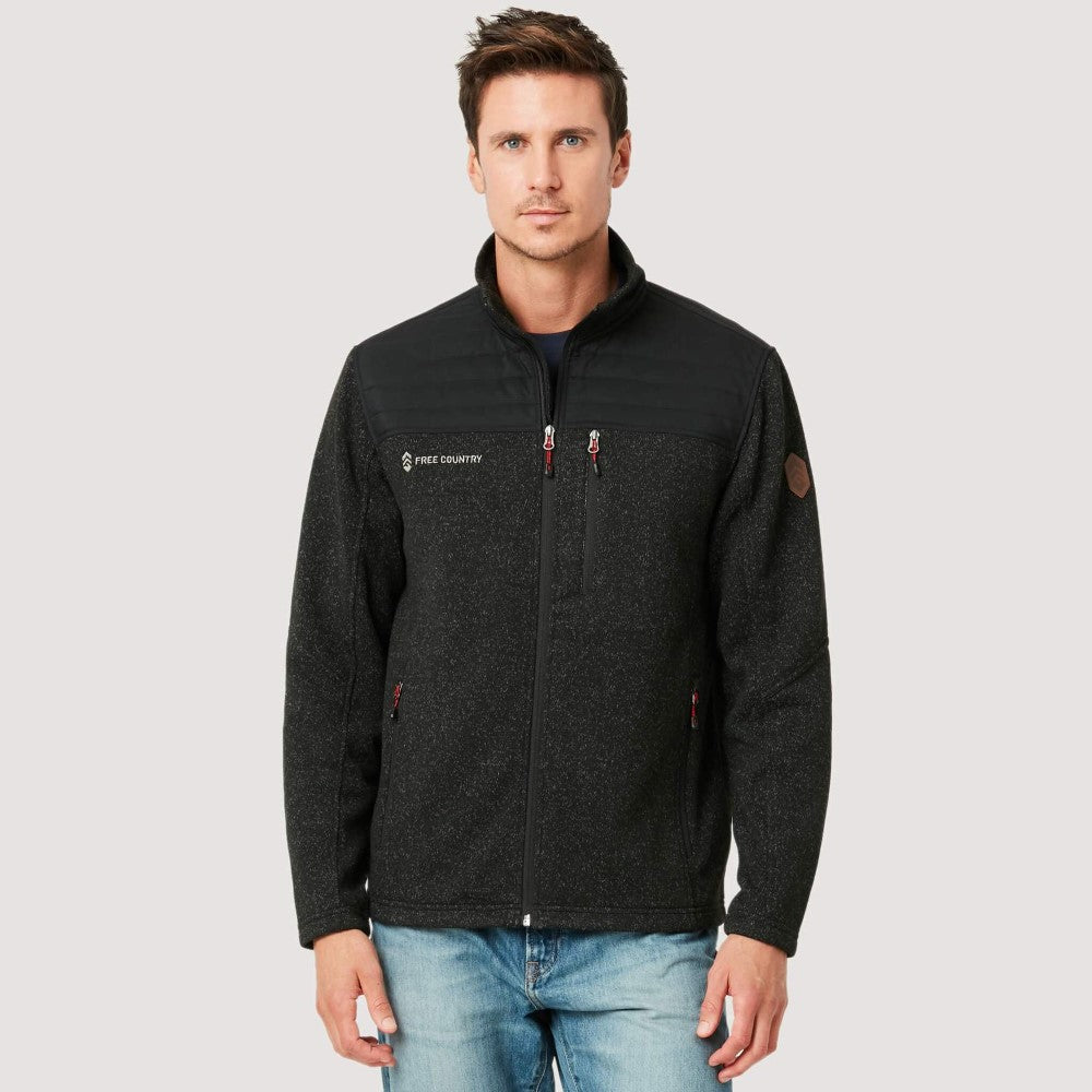 Free Country Mens Frore Sweater Knit Fleece Jacket – ShopCGX Free Country Mens Frore Sweater Knit Fleece Jacket – ShopCGX