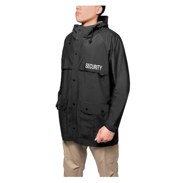 Rothco Security Nylon Rain Jacket - Size 2XL - 3XL