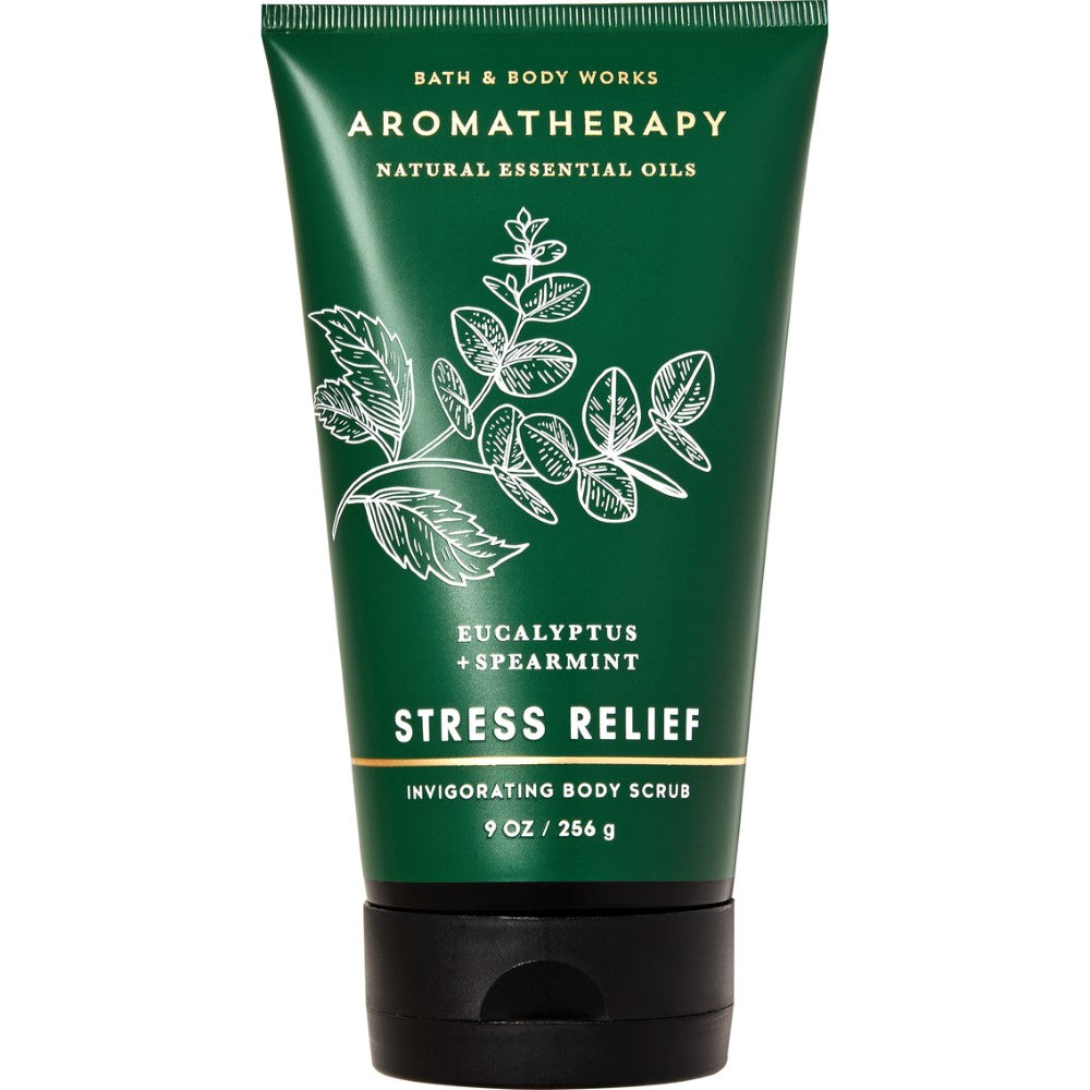 Bath & Body Works Aromatherapy Invigorating Body Scrub - Stress Relief - Eucalyptus & Spearmint