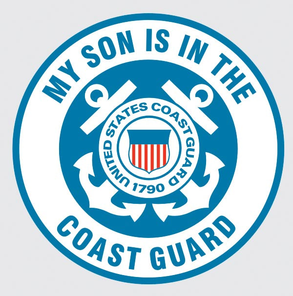 Coast Guard My Son Is In The Coast Guard - Decal