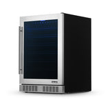 NewAir 224 Can Premium Built-in Beverage Fridge with Color Changing Lights