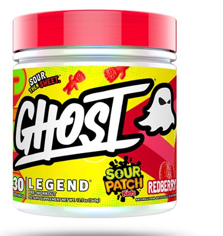 GHOST Legend x Sour Patch Kids Pre-Workout - RedBerry