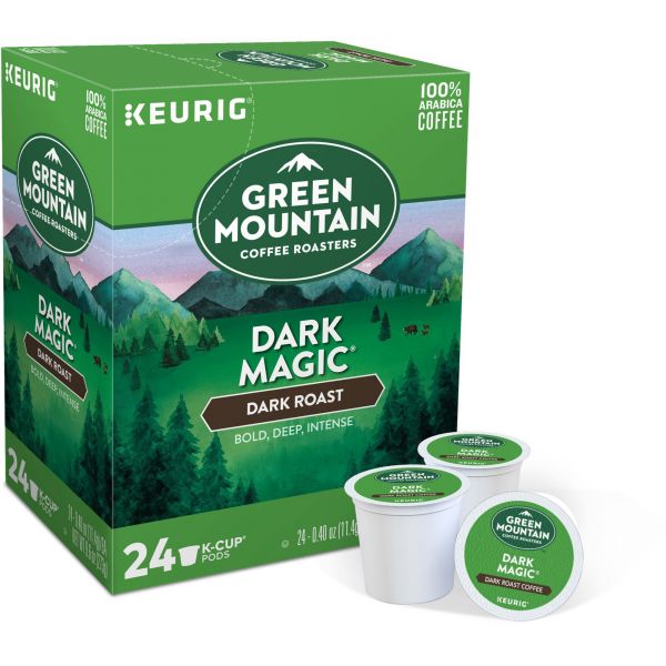 Keurig Green Mountain Coffee Roasters Dark Magic Dark Roast Coffee K-Cup Pods - 24 Count