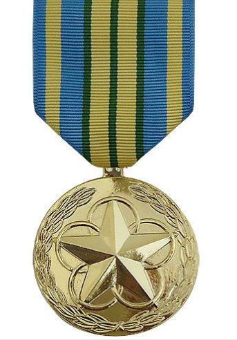 Vanguard FS Medal Anodized Outstanding Volunteer Service