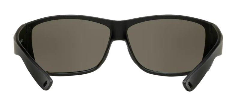 Costa Del Mar Mens Cat Cay Blackout Frame - Blue Mirror 580 Glass Lens - Polarized Sunglasses