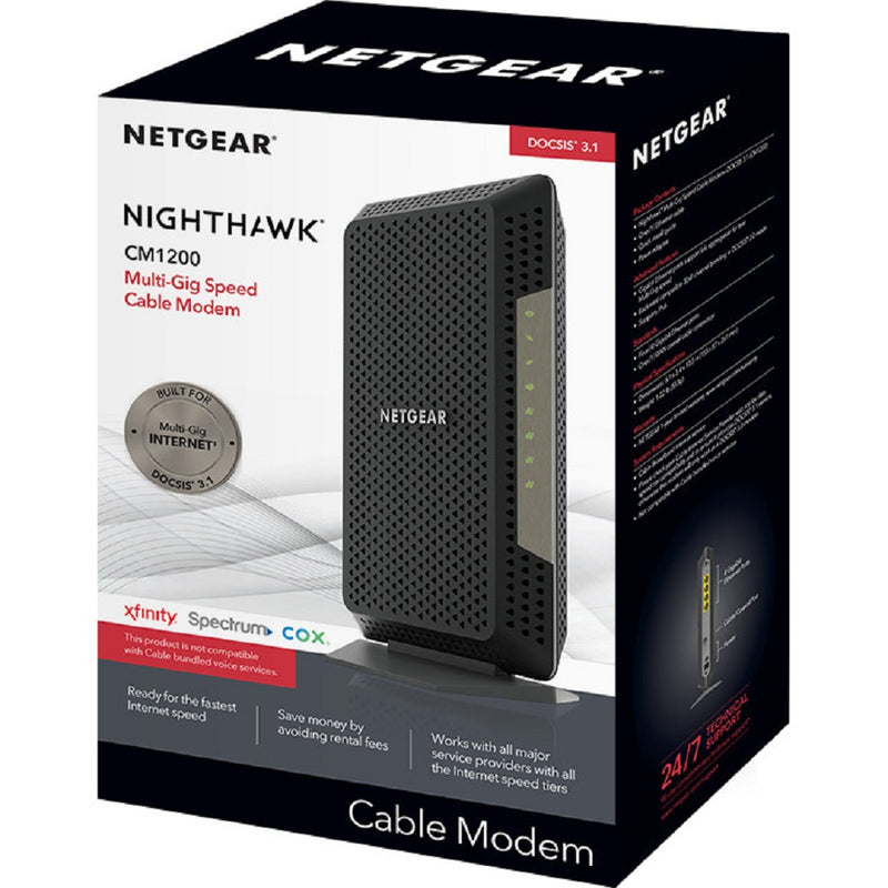 NetGear NightHawk outlet Internet Speed Cable Modem