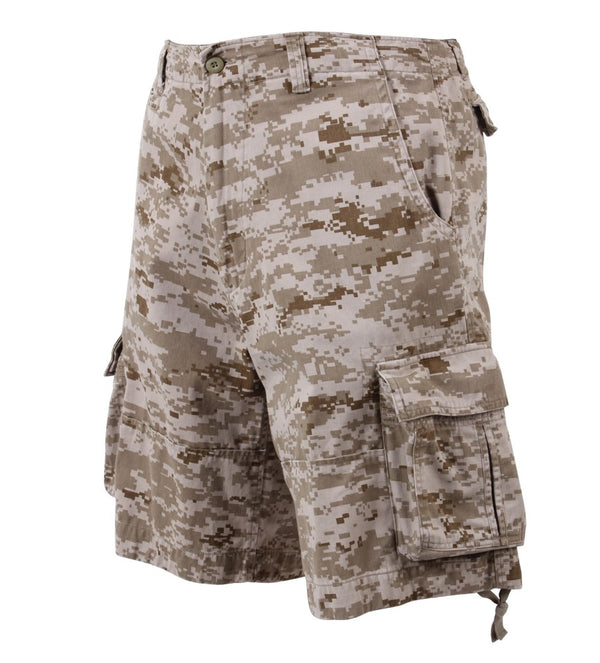Rothco Mens Vintage Camo Infantry Utility Shorts