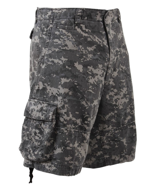 Rothco Mens Vintage Camo Infantry Utility Shorts