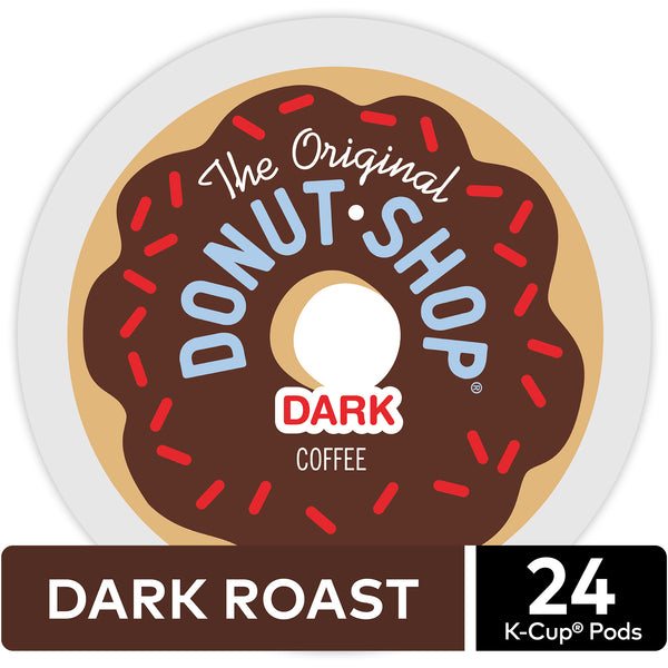 Keurig The Original Donut Shop Dark Roast Coffee K-Cup Pods - 24 Count