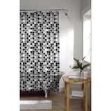 MAYTEX Tiles PEVA Vinyl Shower Curtain