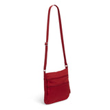 Vera Bradley Triple Zip Hipster Crossbody Handbag