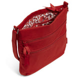 Vera Bradley Triple Zip Hipster Crossbody Handbag