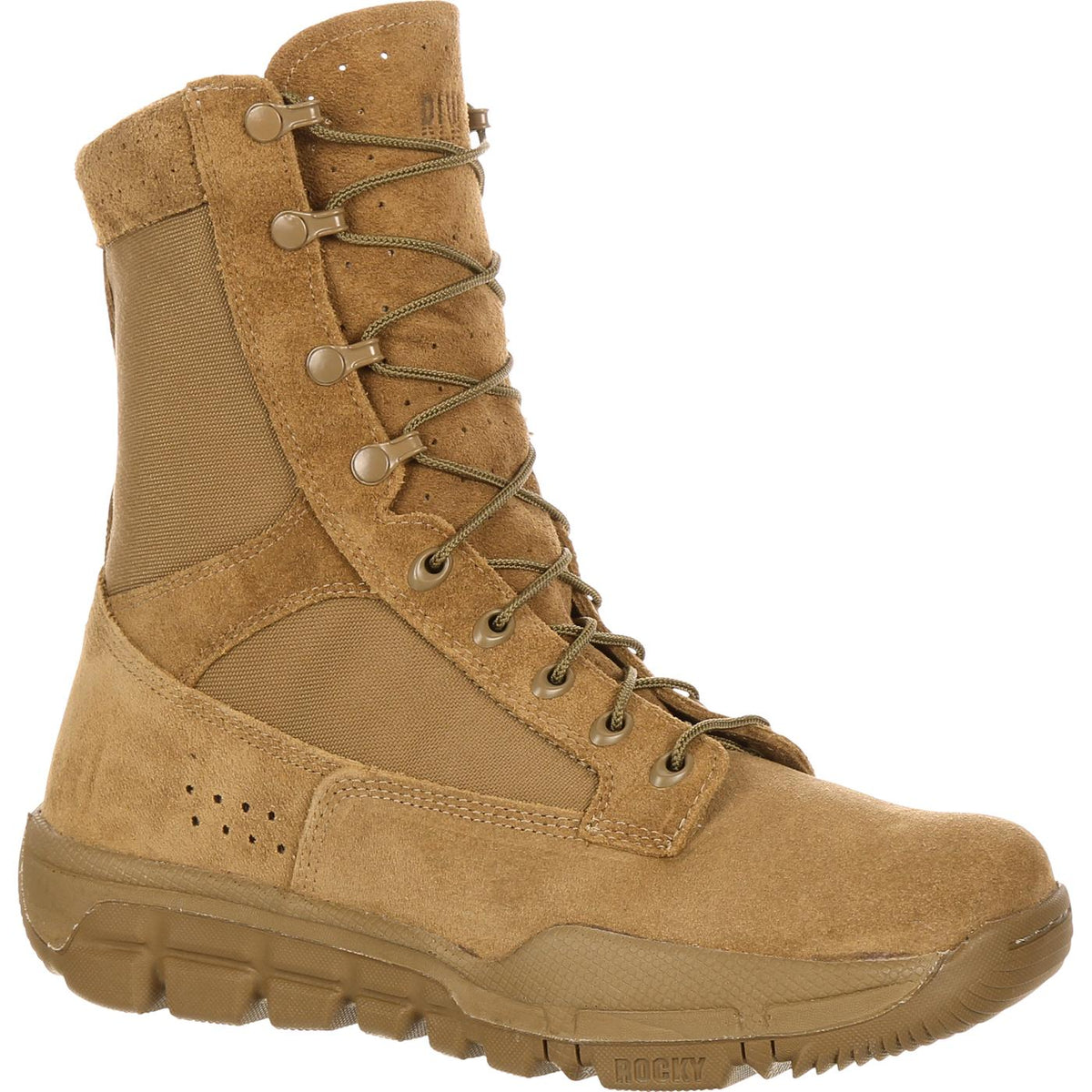 米軍実物　Rocky ミリタリーブーツ USA 6.5 W U.S SURPLUS（USサープラス） 米軍放出未使用品 ROCKY製 HOT