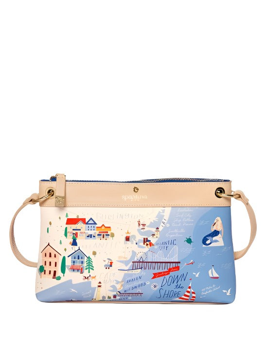 Spartina 449 Greetings From Down the Shore Crossbody Handbag