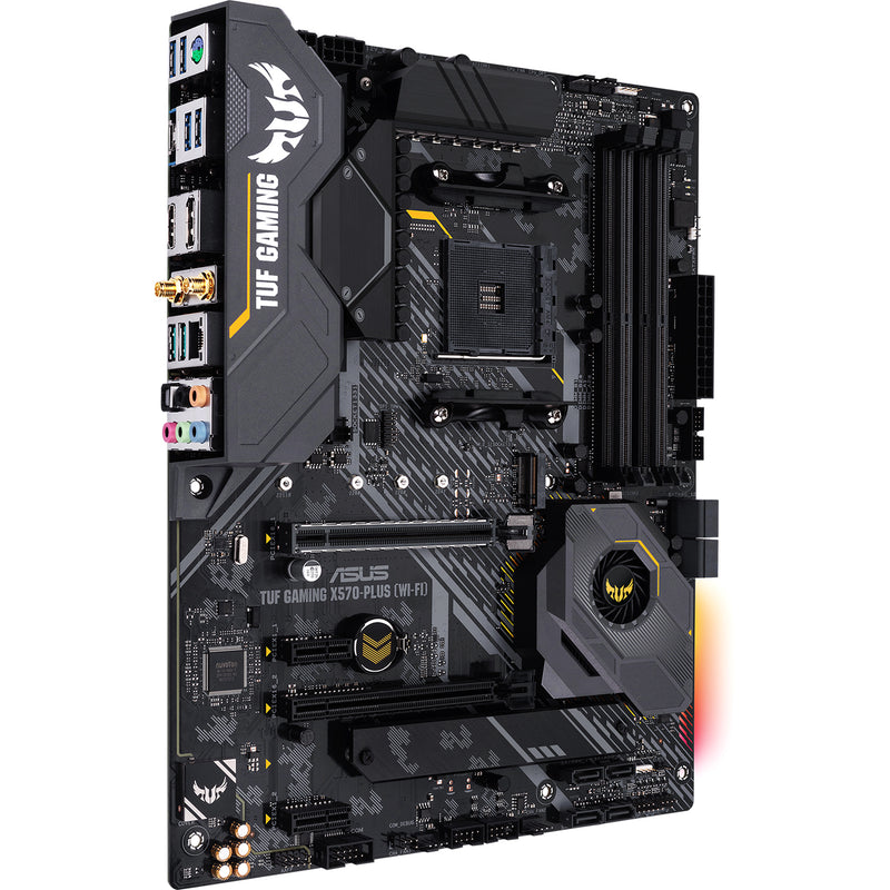 ASUS AMDAM4 X570 ATX TUF Gaming Motherboard - Black