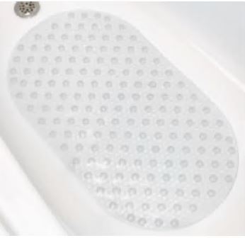 MAYTEX Phthalate Free Oval Bubble Tub Mat