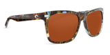 Costa Del Mar Aransas Shiny Ocean Tort Frame - Cooper 580 Glass Lens - Polarized Sunglasses