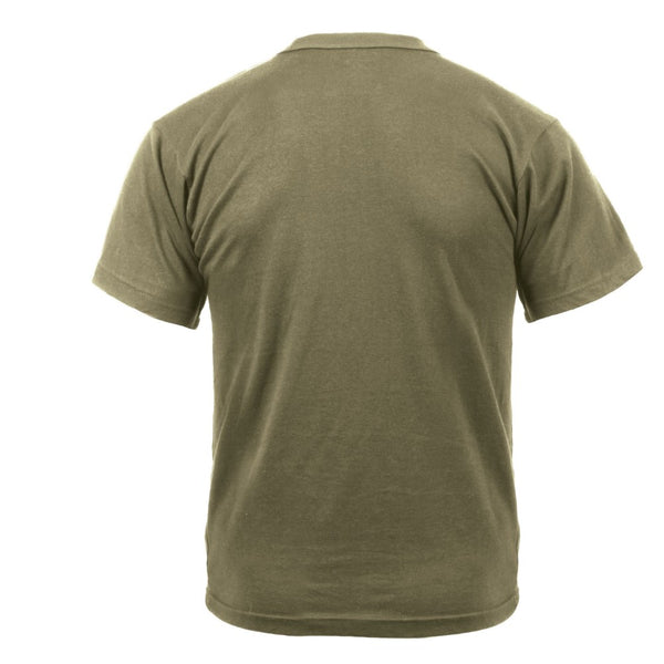 Rothco Mens Solid Color Short Sleeve T-Shirt