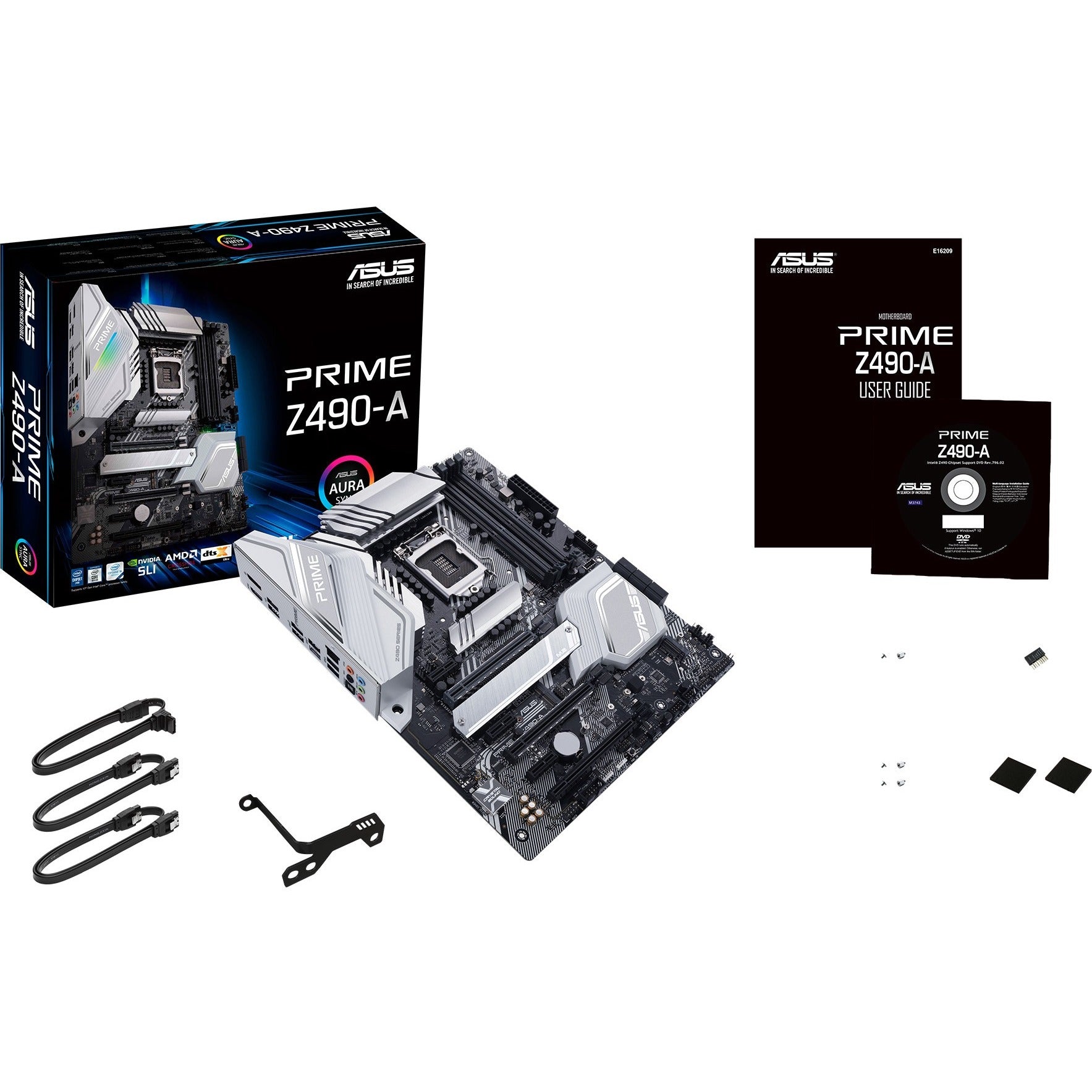 ASUS Intel ROG STRIX Z490-A Gaming Motherboard - Black – ShopCGX