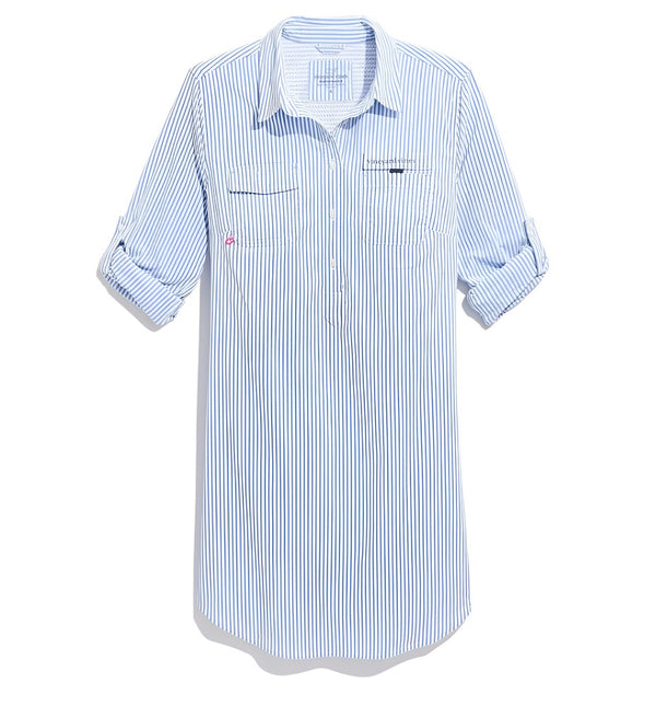 Vineyard Vines Womens Harbor Cover-Up Shirt