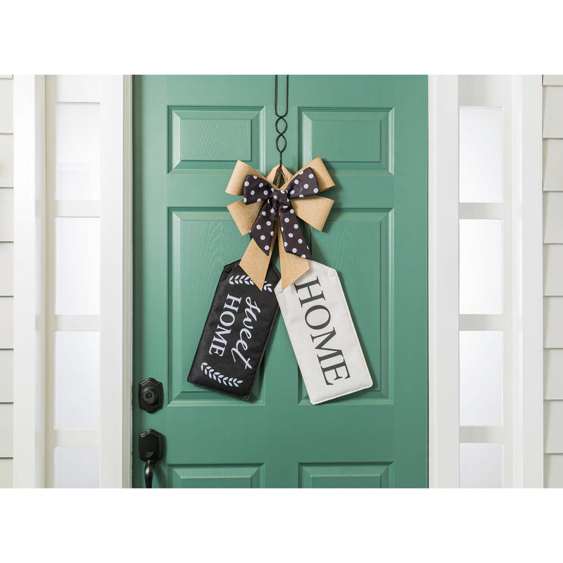 Evergreen "Sweet Home" Door Tag