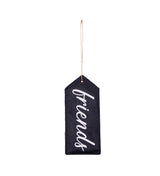 Evergreen "Friends" Door Tag