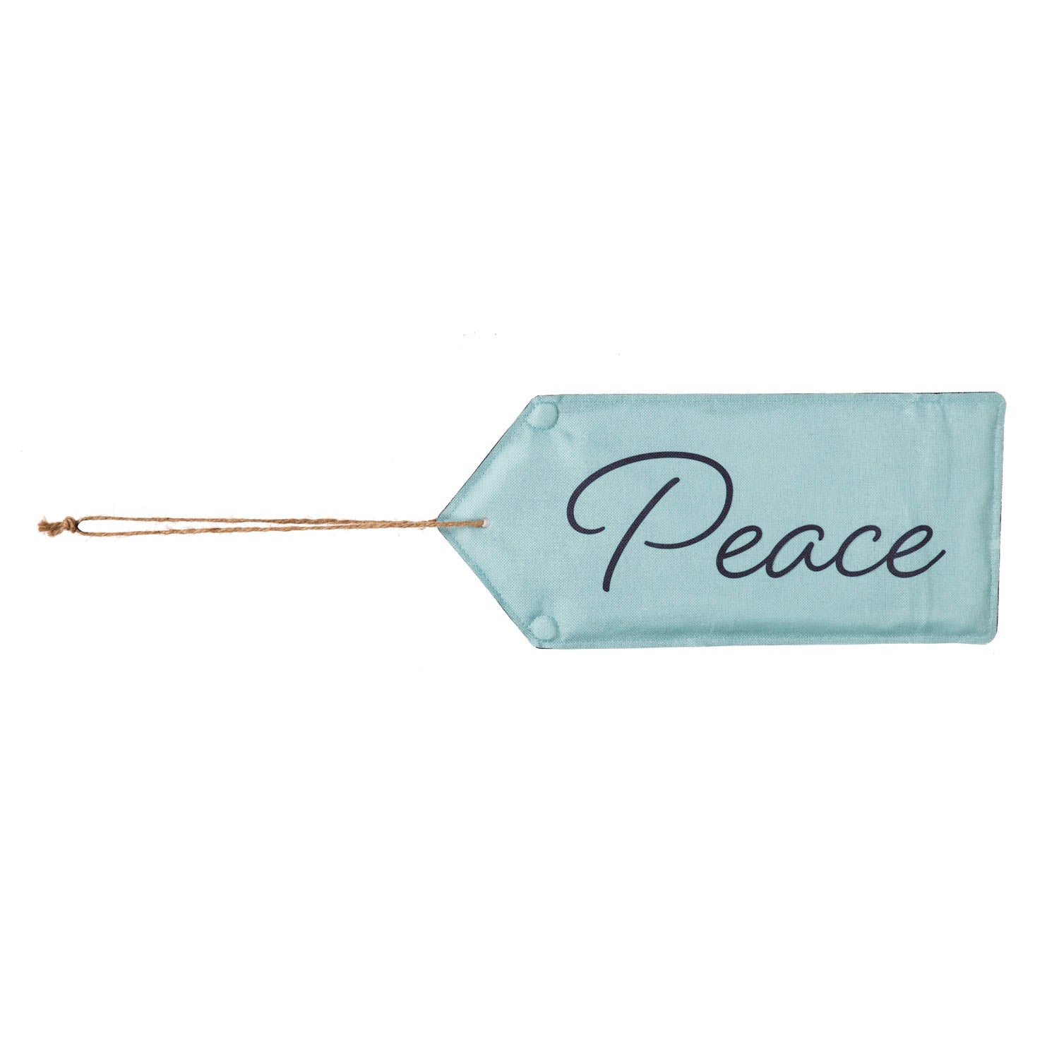 Evergreen "Peace" Door Tag